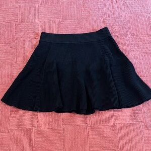 GAP women’s XL heavy knit Black above the knee Skirt